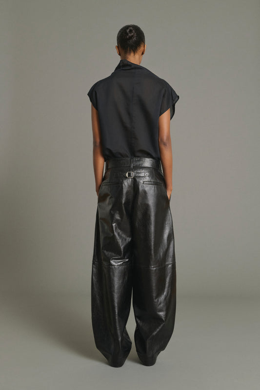 Blusa Izumi - Negro - Algodón - Mujer