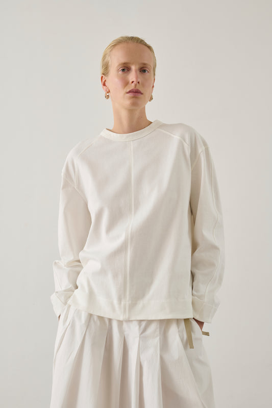 Tee-Shirt Bocca - Blanc Cassé - Coton - Femme