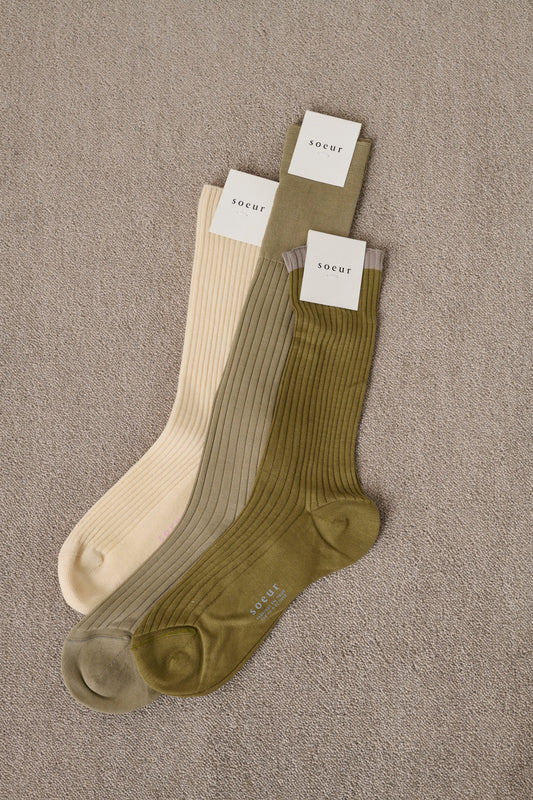 CHAUSSETTES WALK GRISES