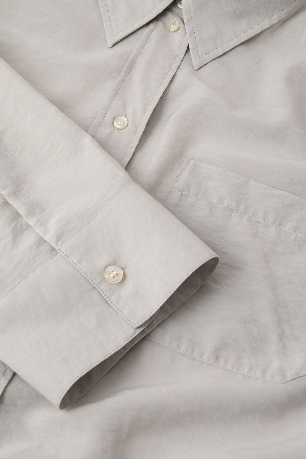 Camisa Francesca - Gris Claro - Mujer