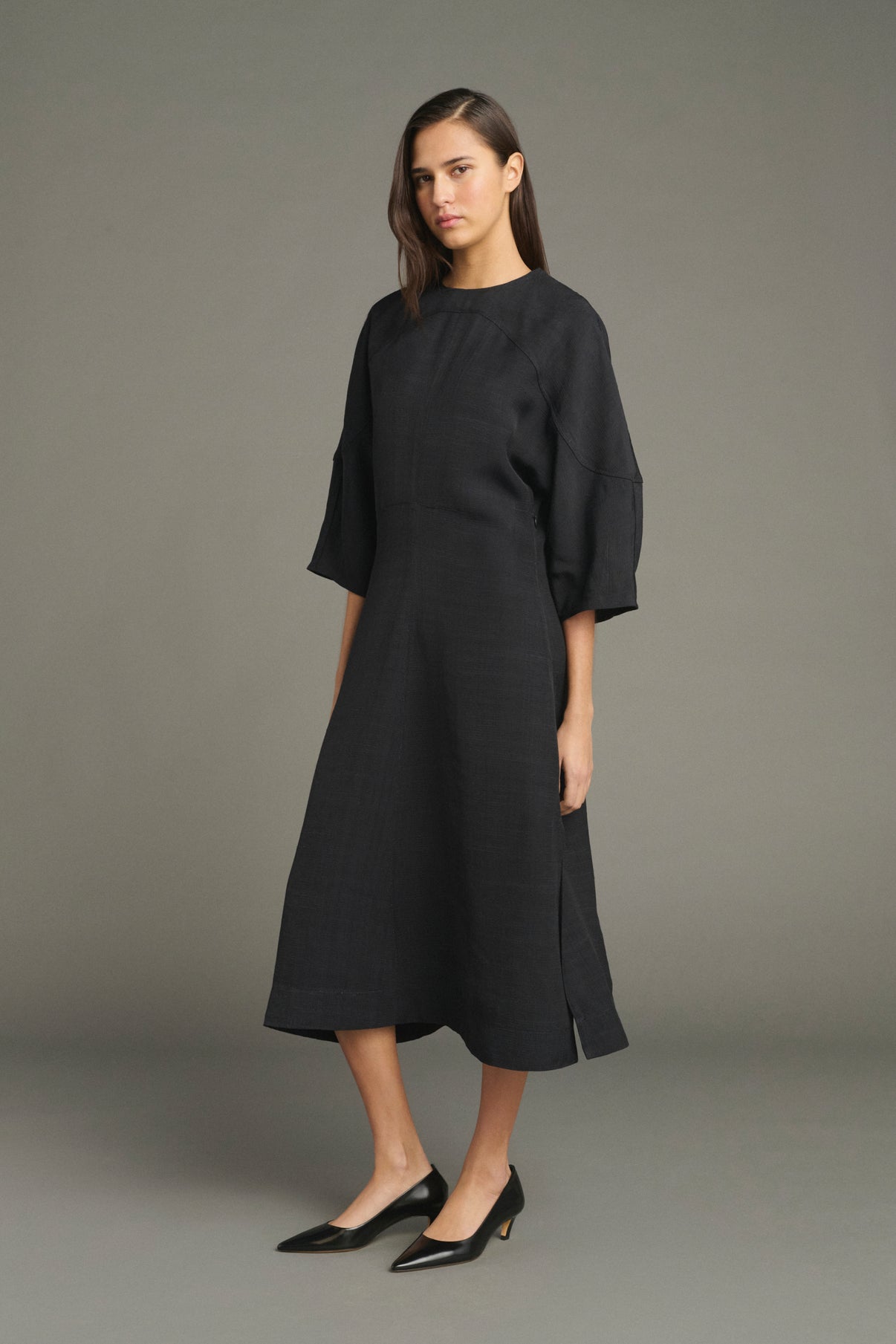 Robe Janice - Noir - Femme vue 1