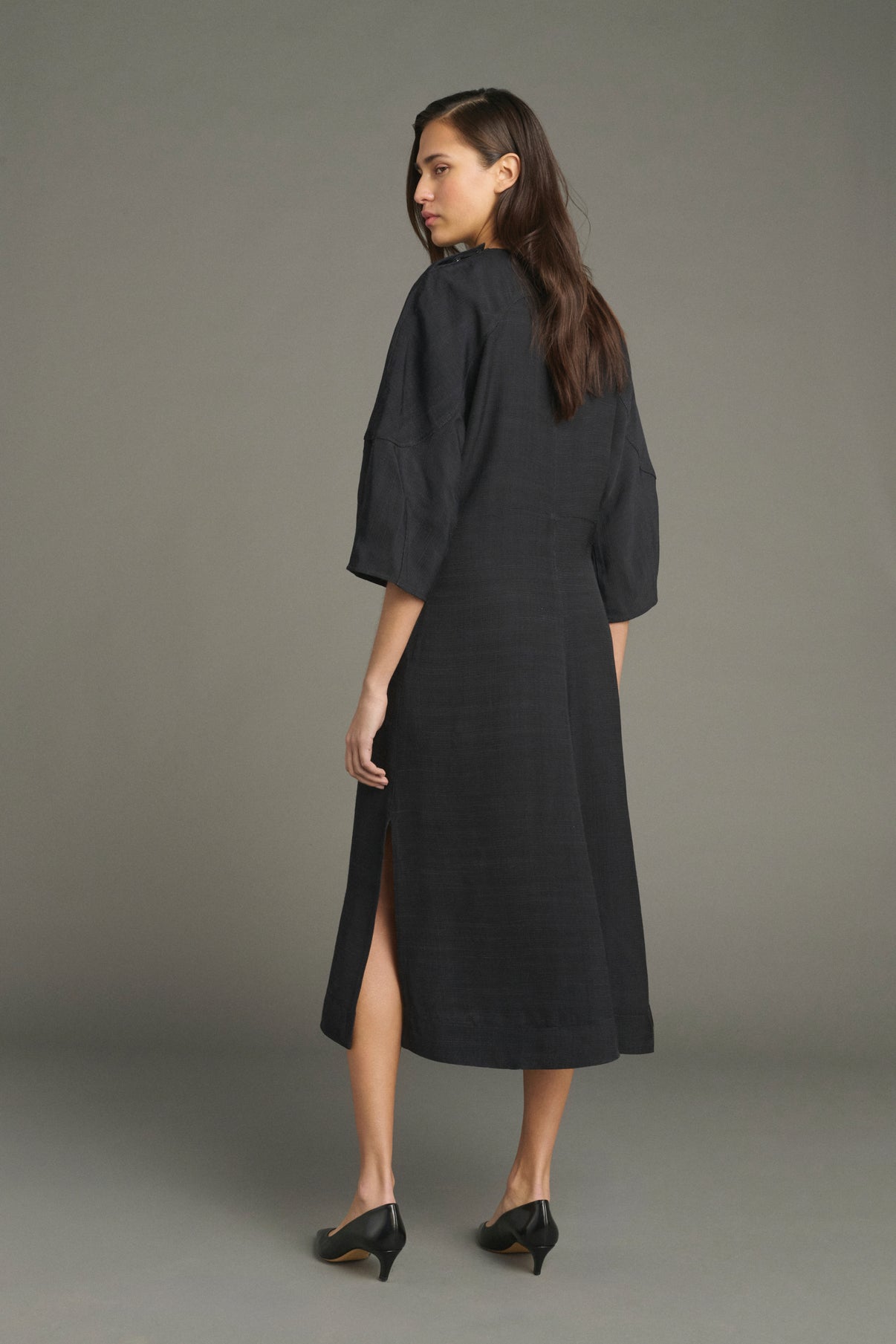 Robe Janice - Noir - Femme vue 2