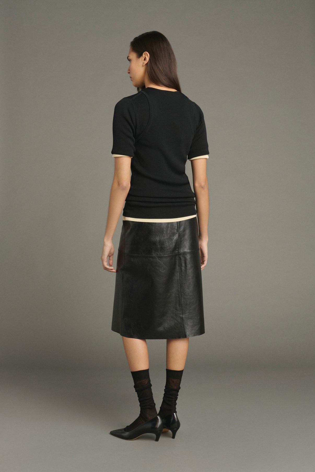 Pull Karina - Noir - Femme vue 4