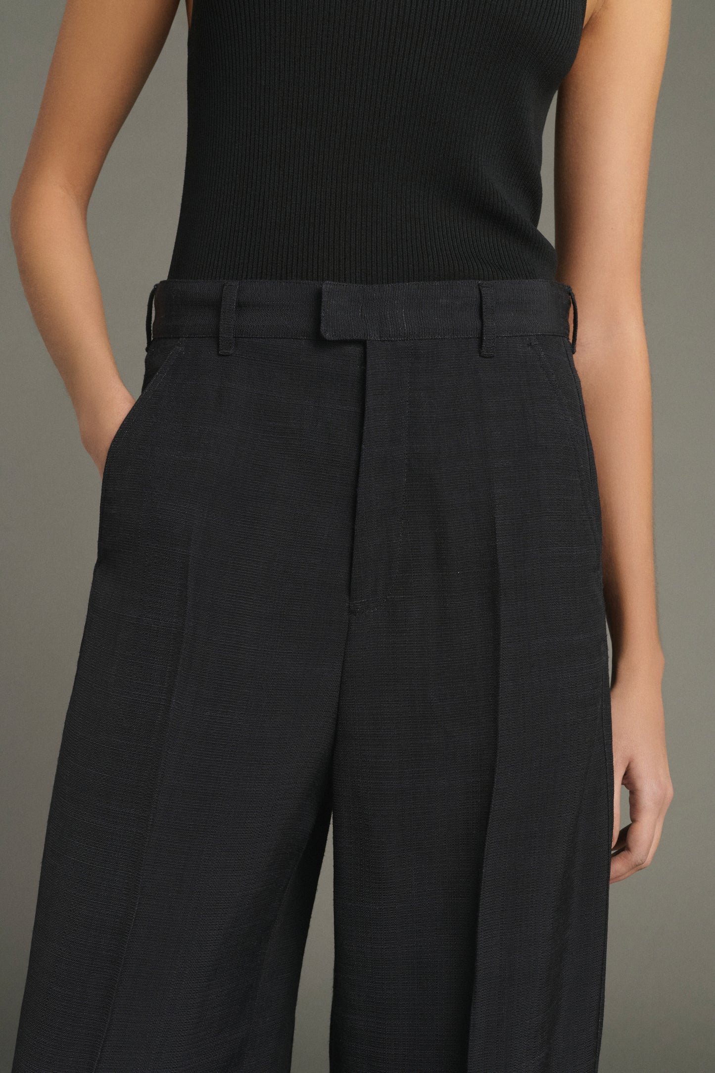 Pantalon Hippolyte - Noir - Femme