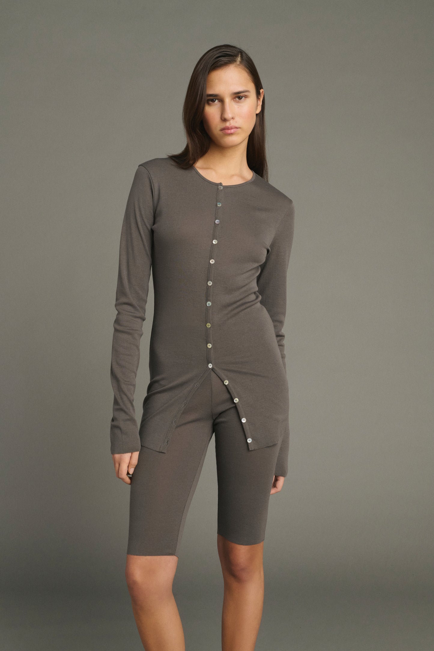 Camiseta Luisa - Incienso - Algodón - Mujer