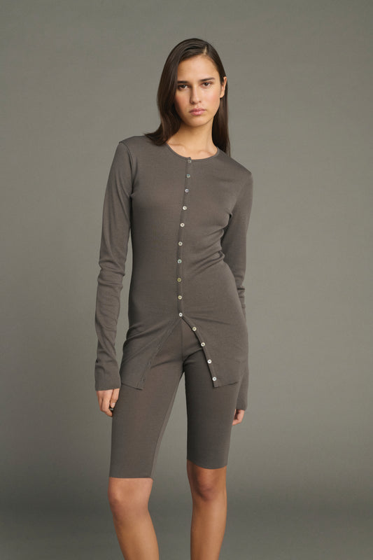 Camiseta Luisa - Incienso - Algodón - Mujer