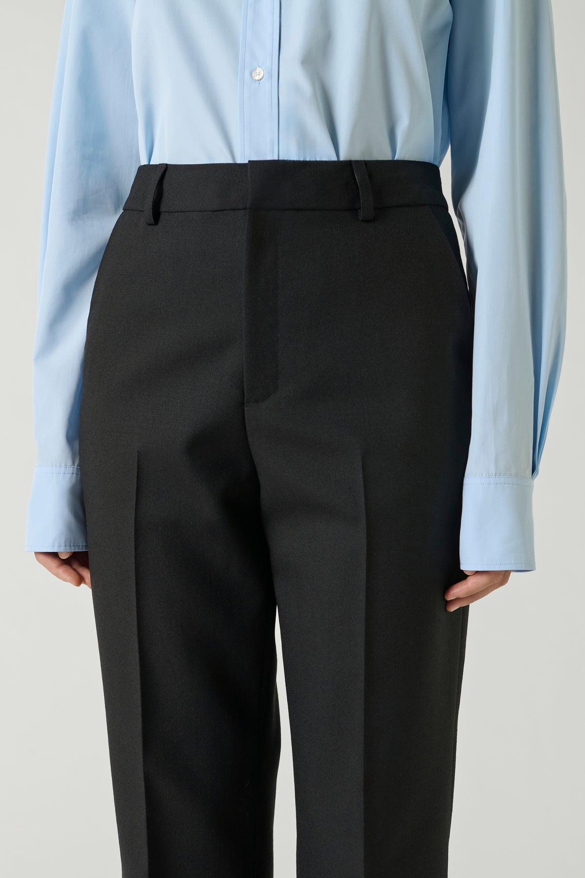 Gabriel trousers - Black - Wool - Women vue 4