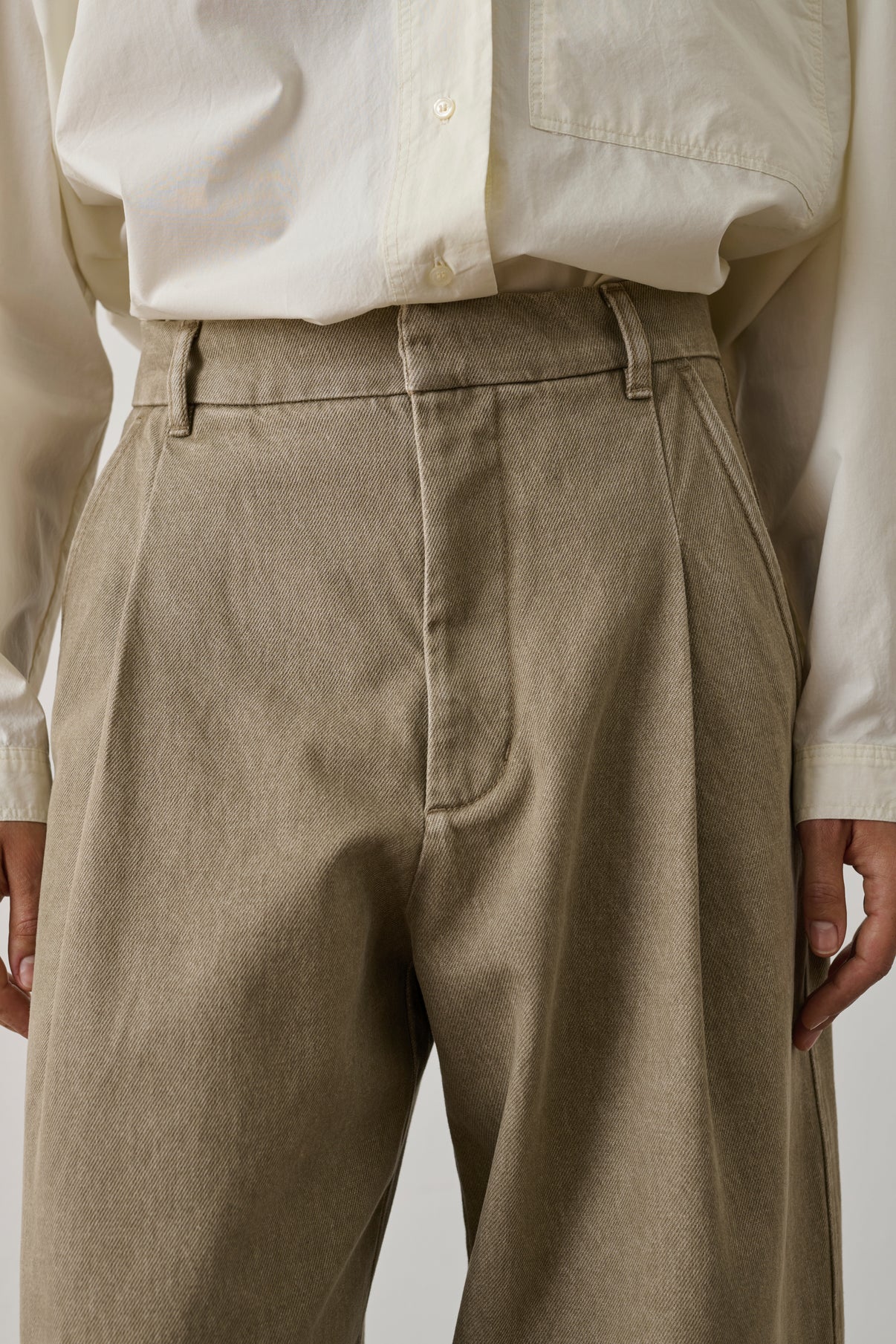 Pantalón Devy - Beige - Algodón - Mujer vue 4