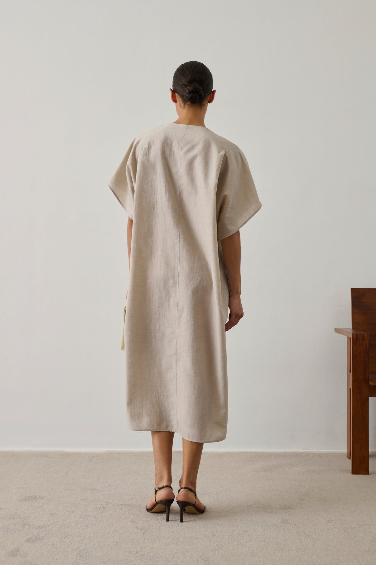 Robe Ilsa - Mastic - Femme vue 2
