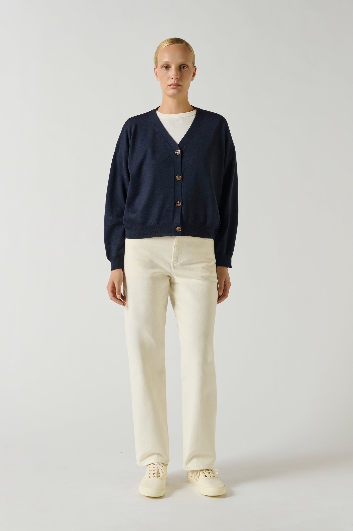 Baskets Alex - Ecru - Coton - Femme