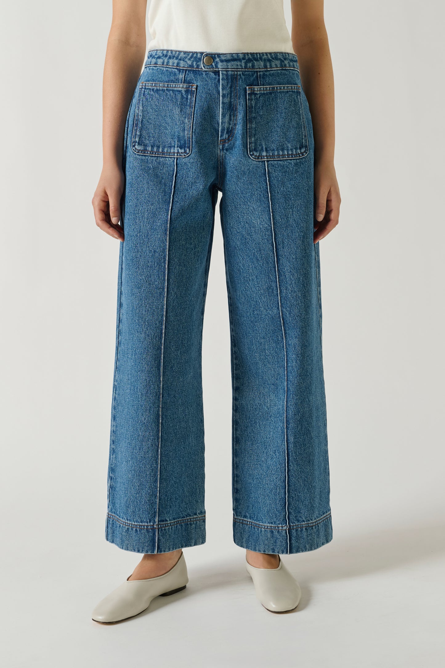 Jeans Harry - Washed Blue denim - Women