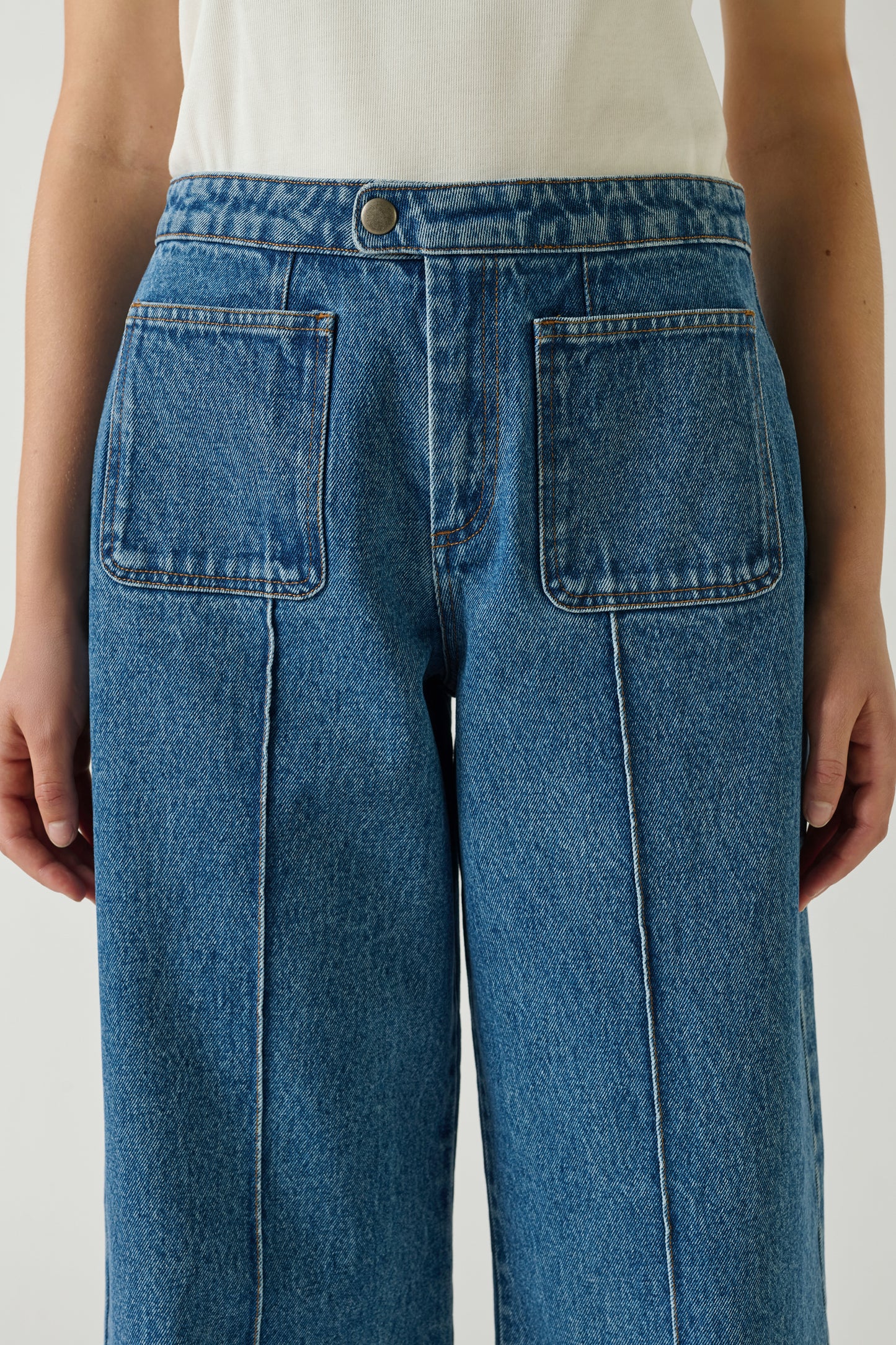 Jeans Harry - Washed Blue denim - Women