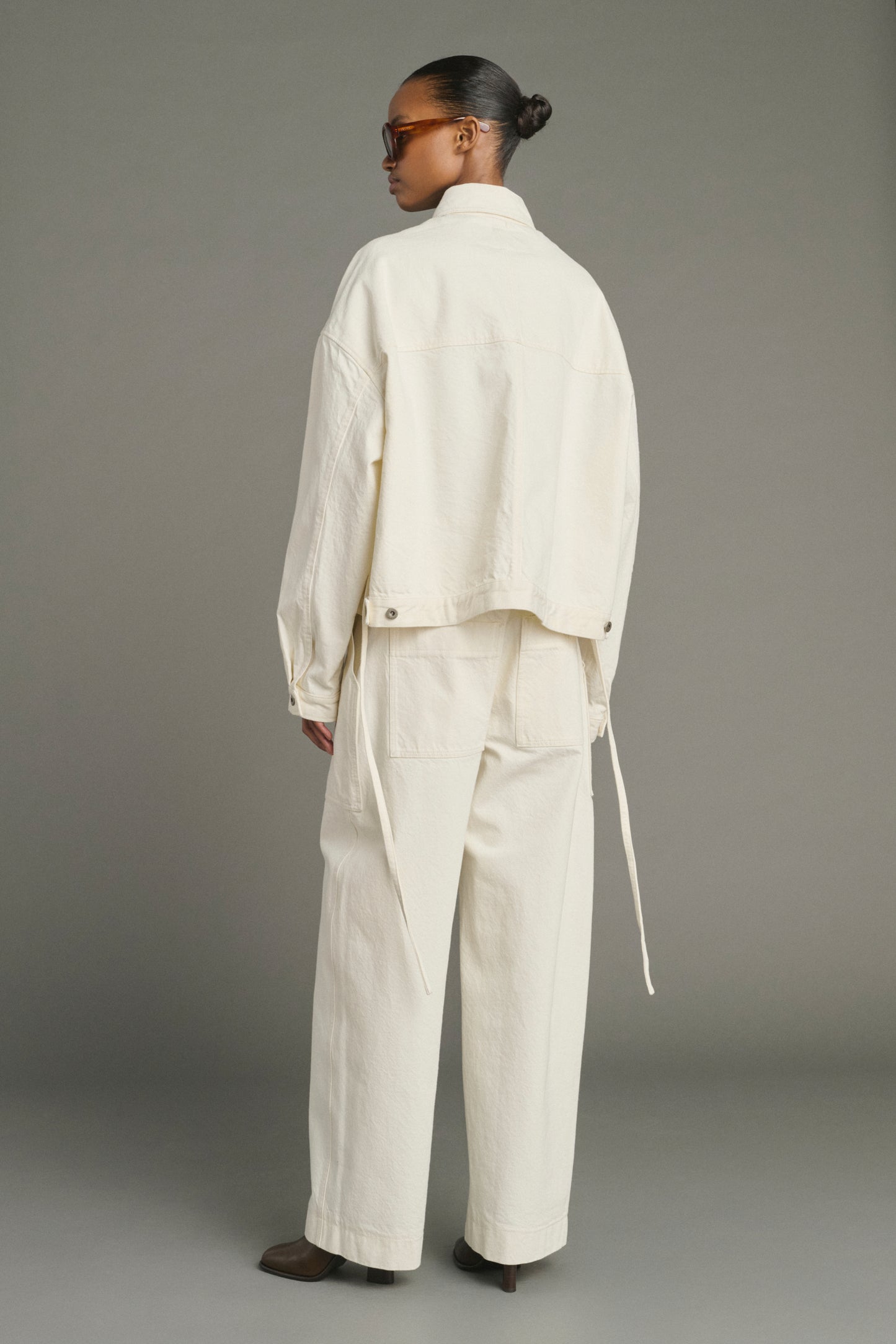Lys jacket - Ecru - Cotton - Women