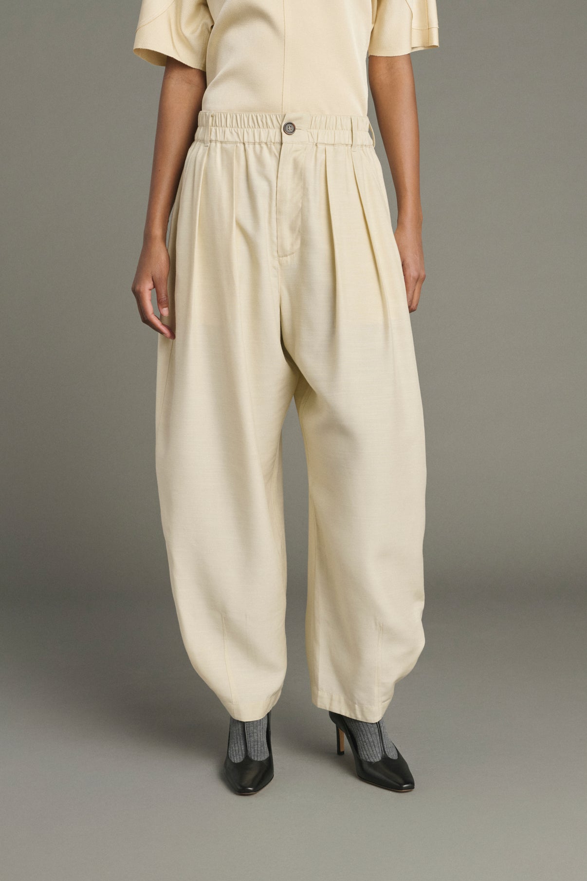 Pantalon Vernon - Écru - Femme vue 3