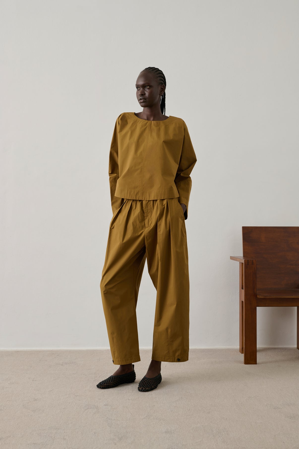 Blusa Armand - Caramelo - Algodón - Mujer vue 1