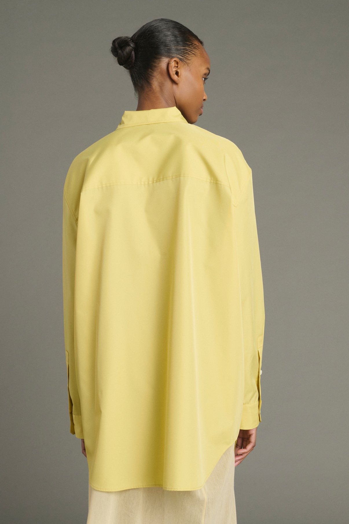 Kita shirt - Yellow/Beige - Women vue 4