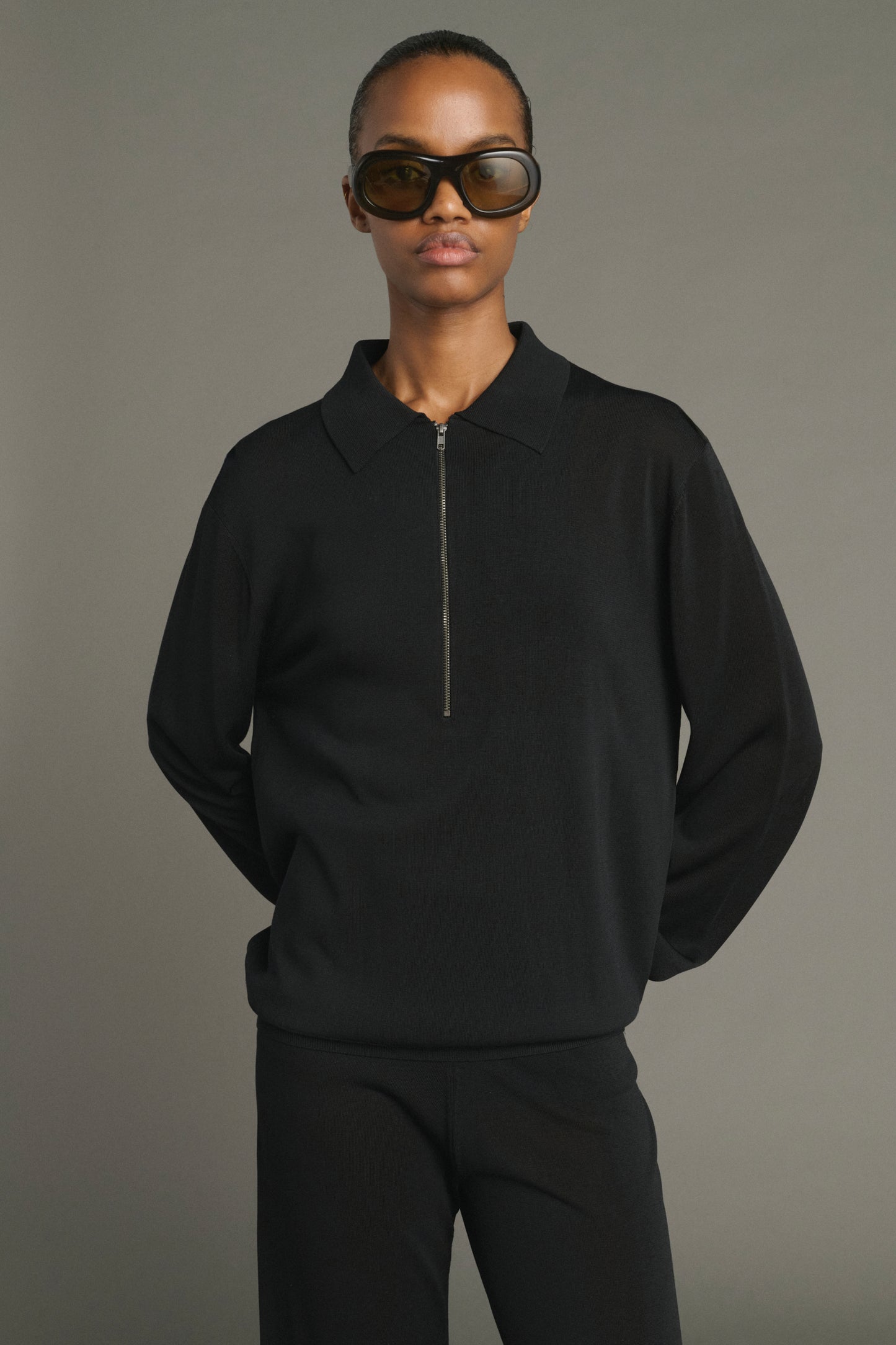 Jersey Kara - Negro - Mujer