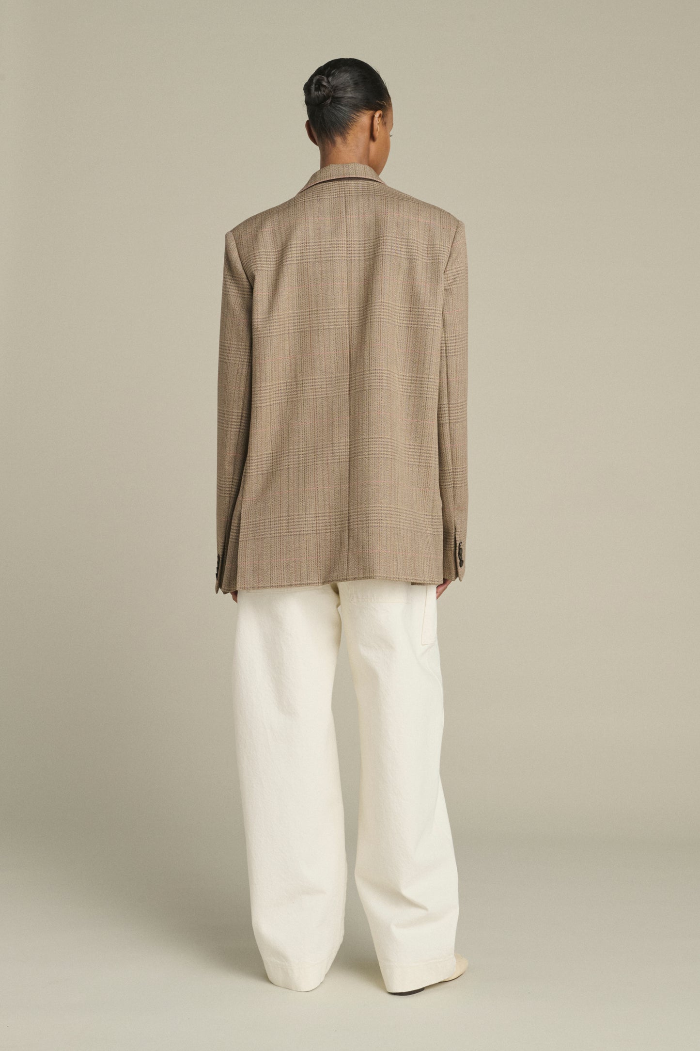 Veste Hermosa - Marron/Beige - Laine - Femme