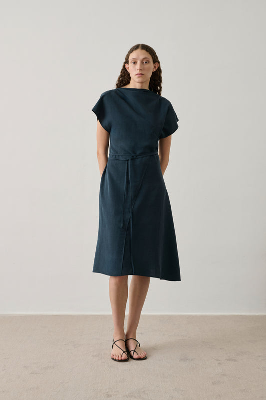 Robe Felicie - Pétrole - Femme