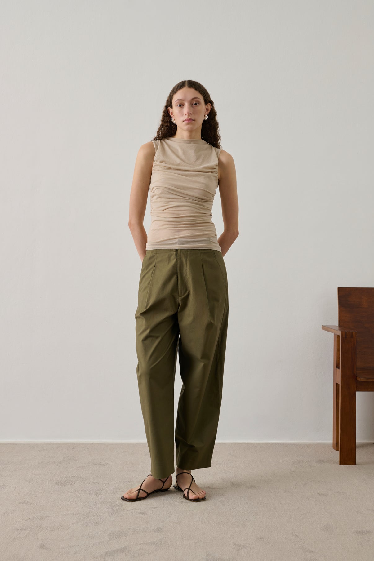 Tee-Shirt Irina - Mastic - Femme vue 2