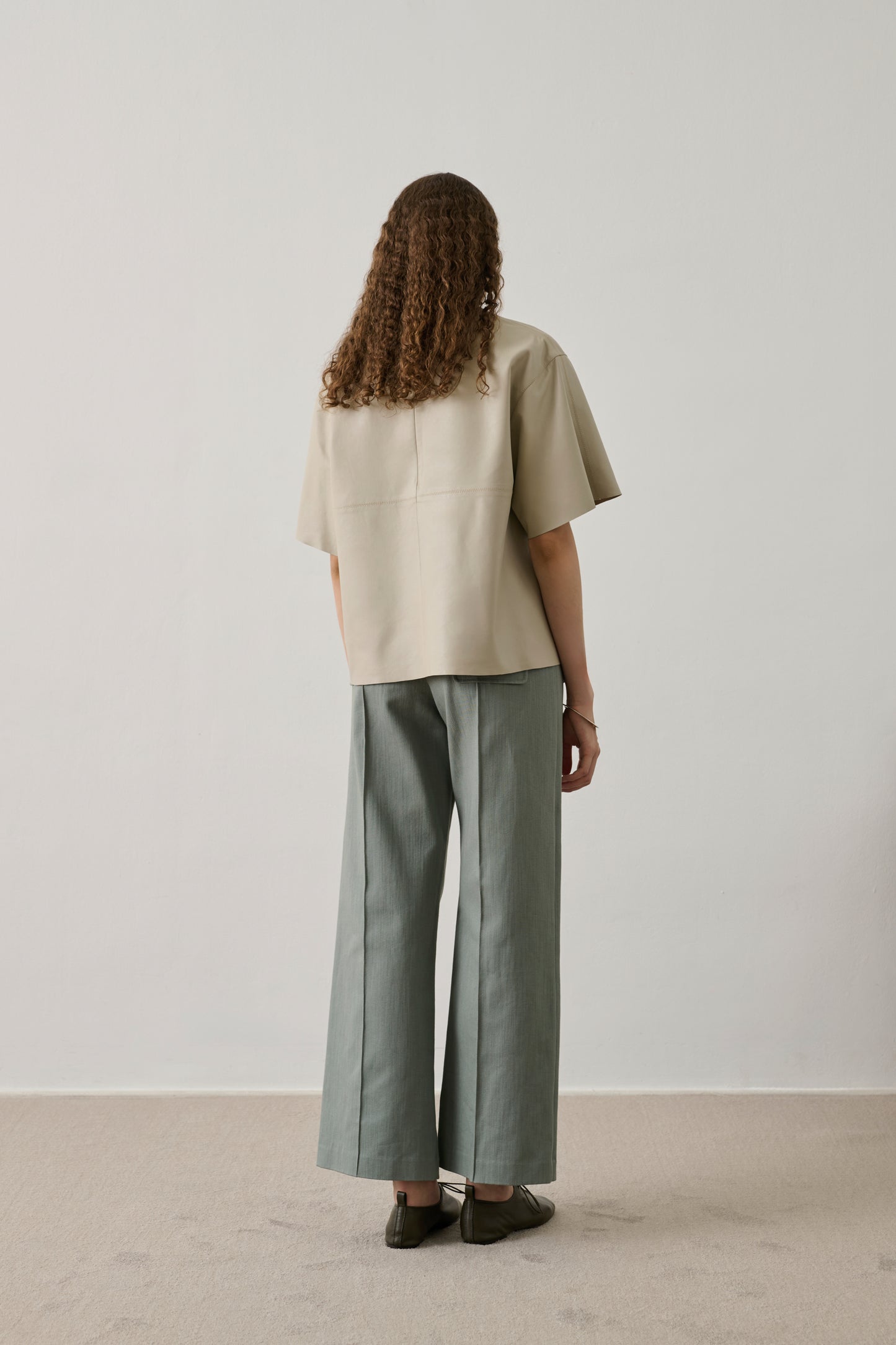 Pantalón Harry - Verde Agua - Algodón - Mujer