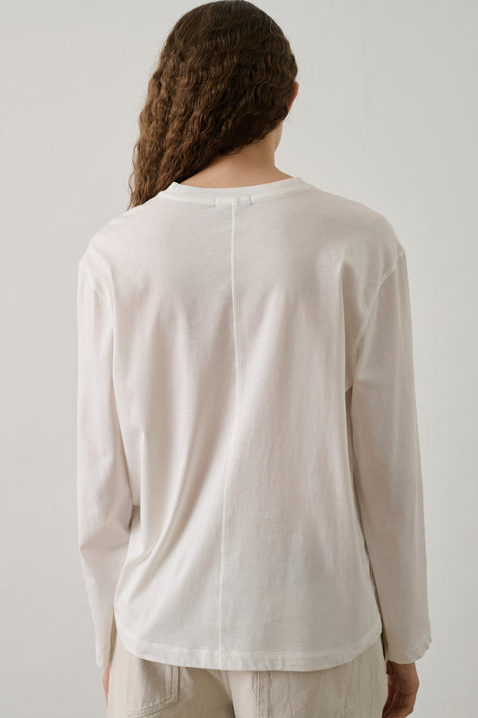 Tee-Shirt Adelie - Blanc - Coton - Femme