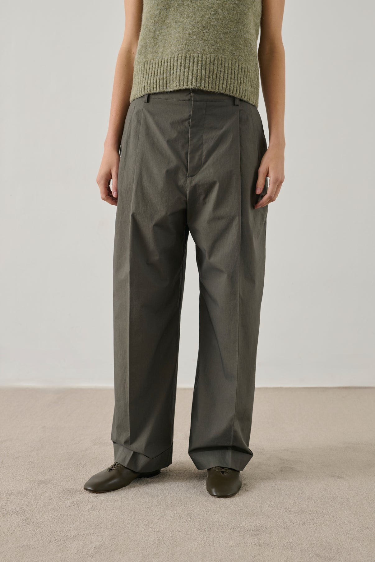 Pantalon Watson - Gris Anthracite - Coton - Femme vue 3