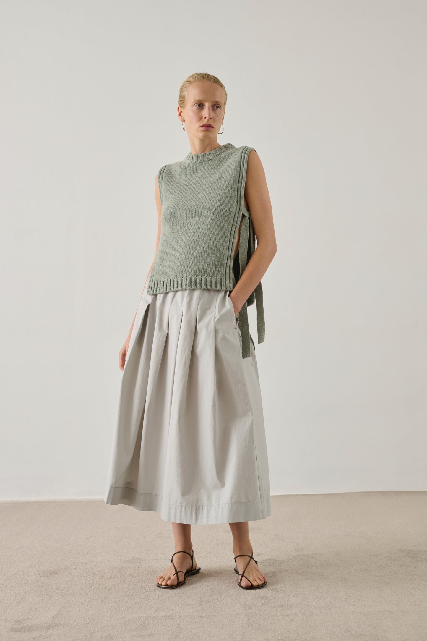 Pull Uzel - Aqua - Laine - Femme
