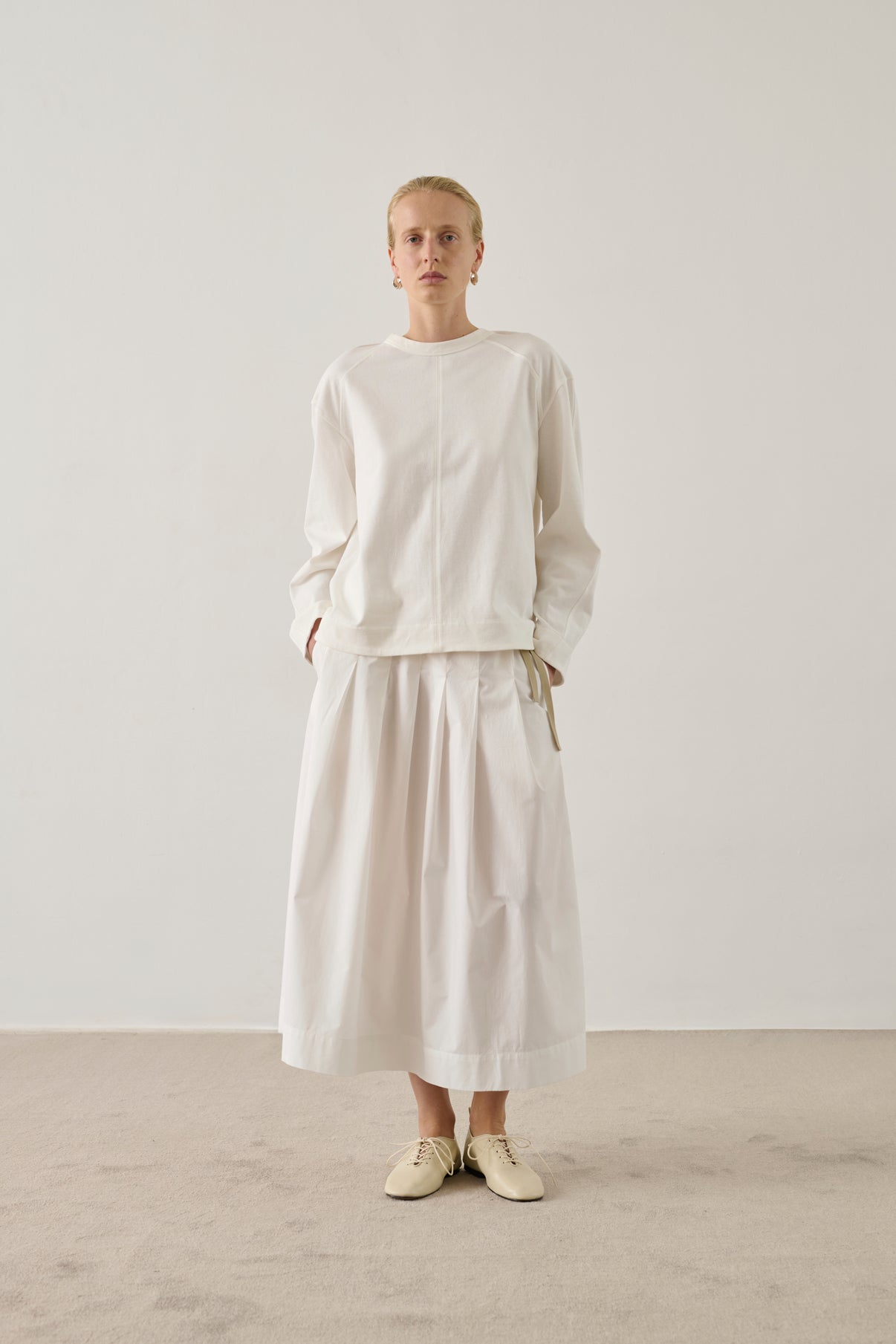 Tee-Shirt Bocca - Blanc Cassé - Coton - Femme vue 1