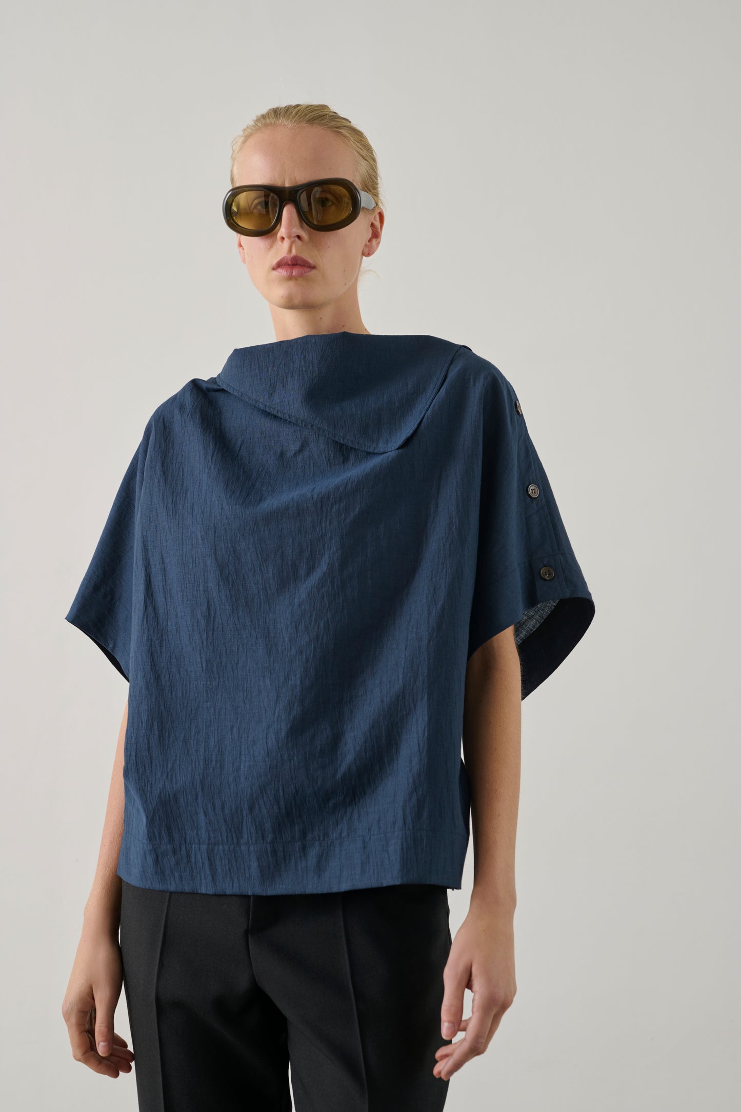 Blouse Issa - Navy - Femme