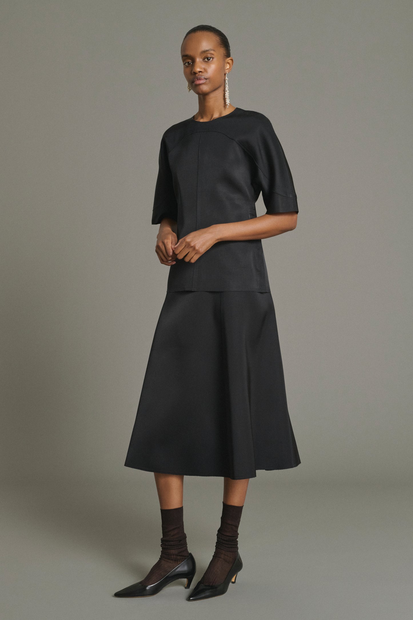 Falda Kelya - Negro - Mujer