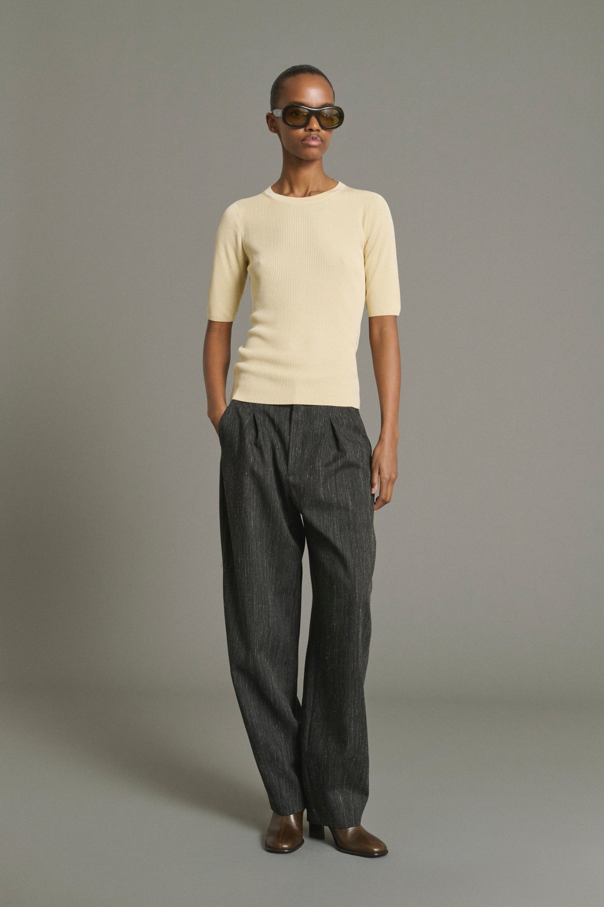 Pull Karina - Crème - Femme vue 1