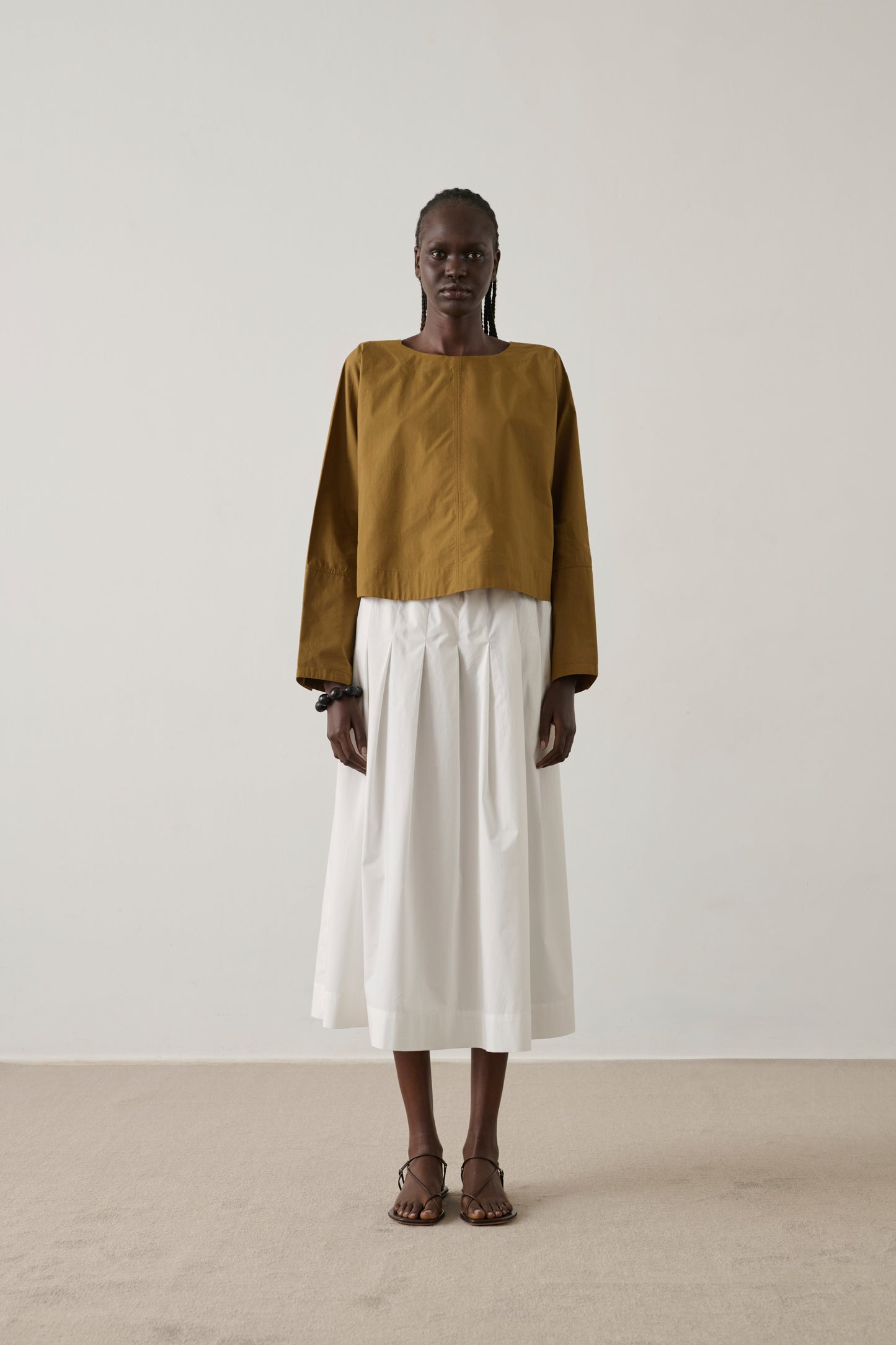 Blusa Armand - Caramelo - Algodón - Mujer