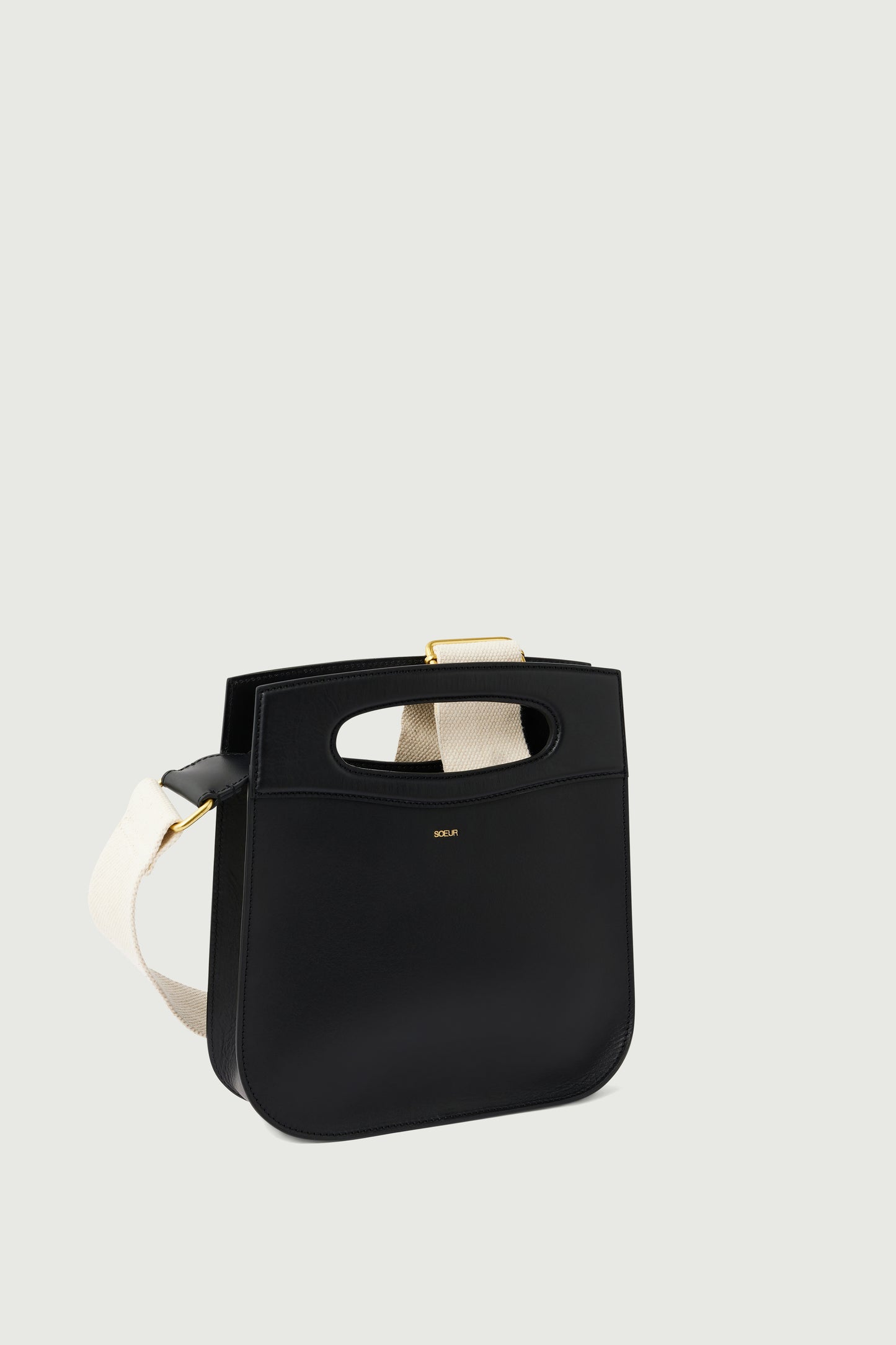 Bolso Cheri - Negro - Cuero - Mujer