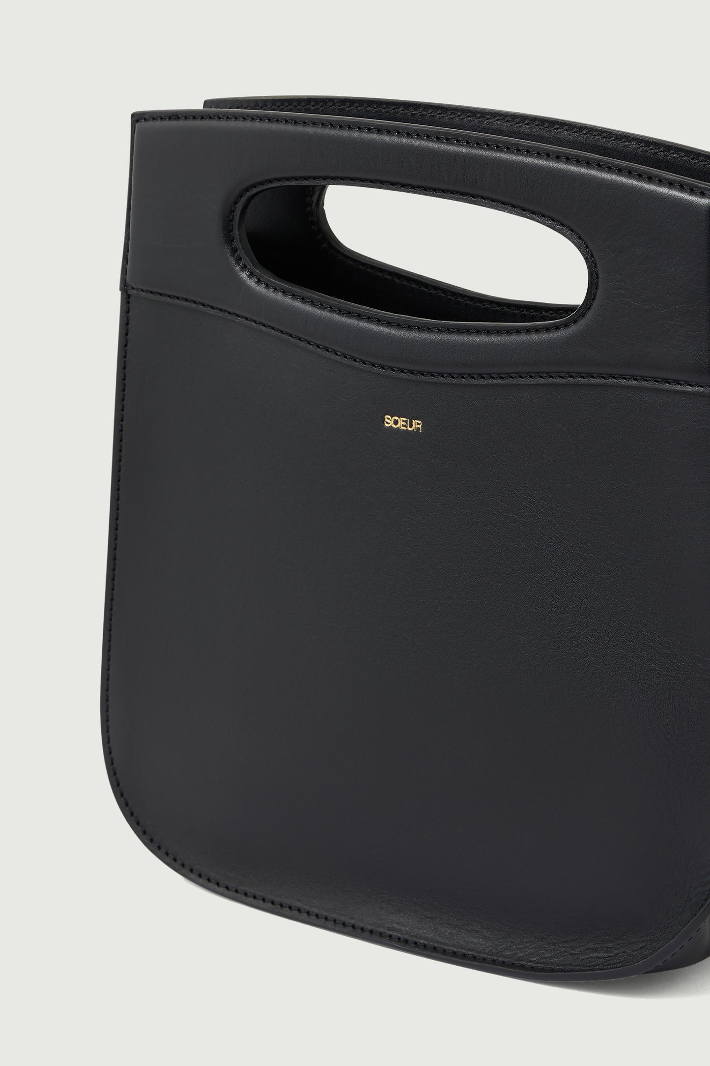 Bolso Cheri - Negro - Cuero - Mujer