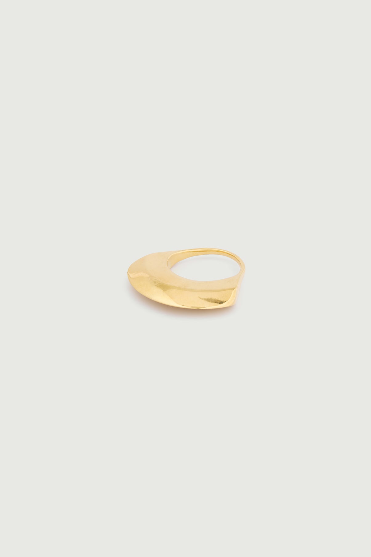 Ring - Gold - Ligne Plate - Women vue 2