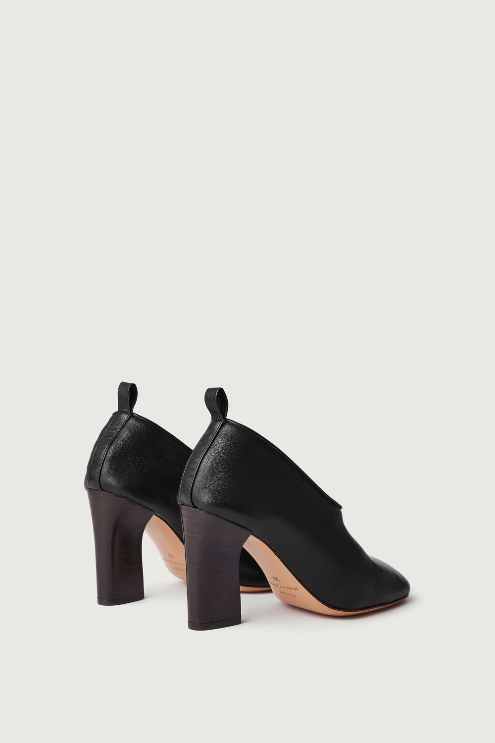 Escarpins Thea - Noir - Cuir - Femme vue 4