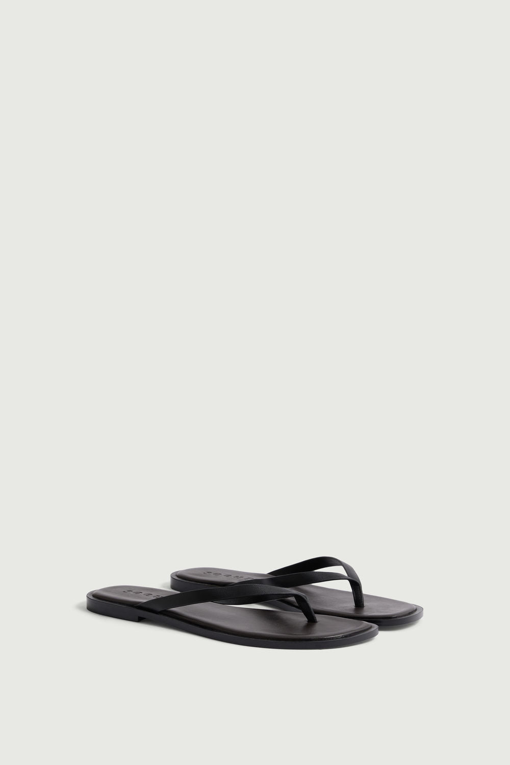 Sandales Haiku - Noir - Cuir - Femme vue 2