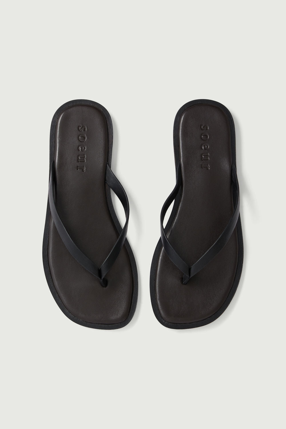 Sandales Haiku - Noir - Cuir - Femme vue 4
