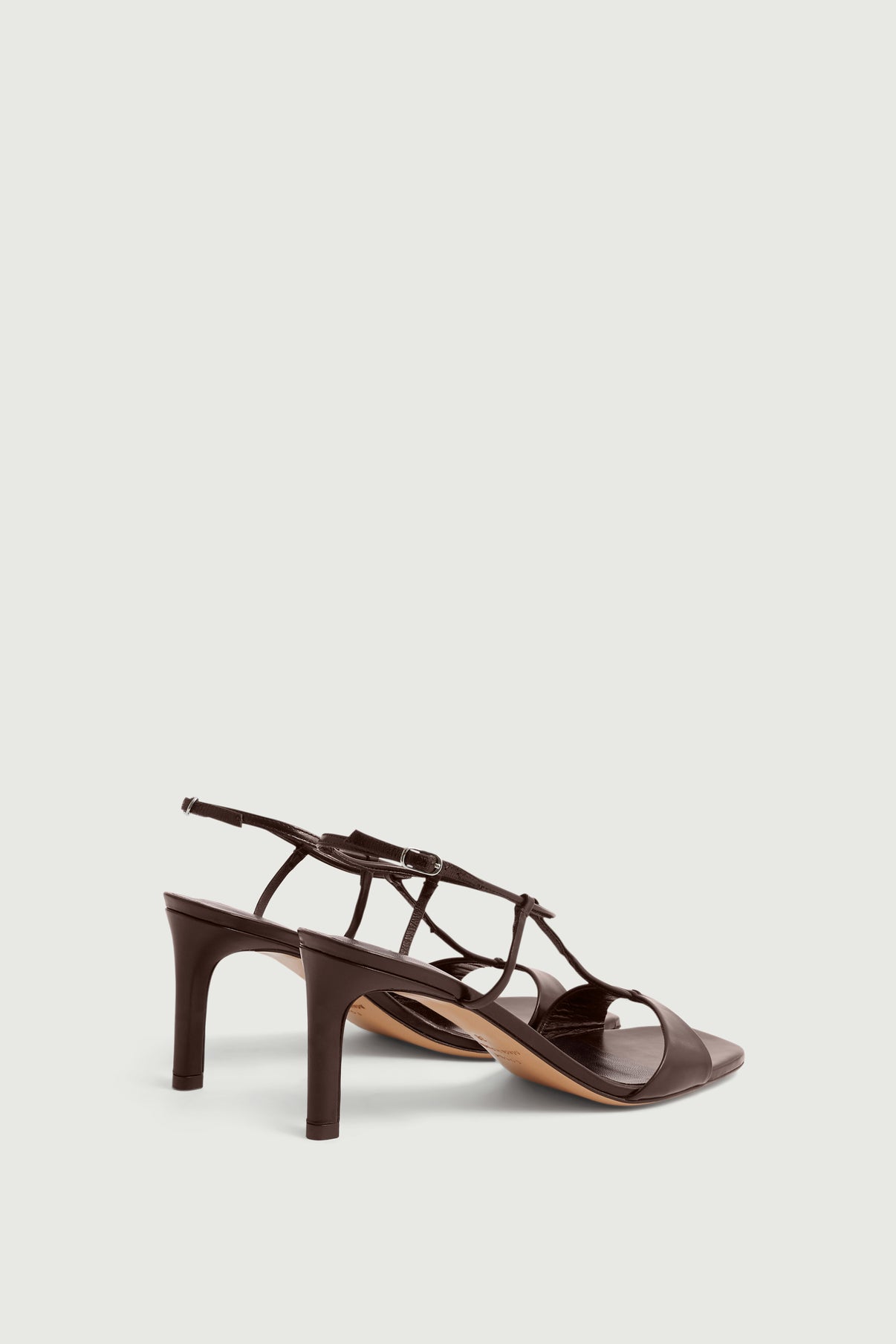 Sandales Cecilie - Marron - Cuir - Femme vue 3