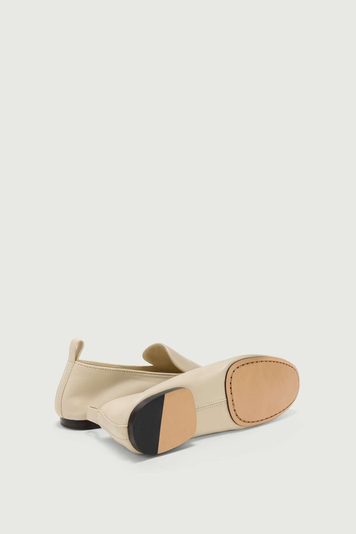 Mocassins Nine - Ivoire - Cuir - Femme