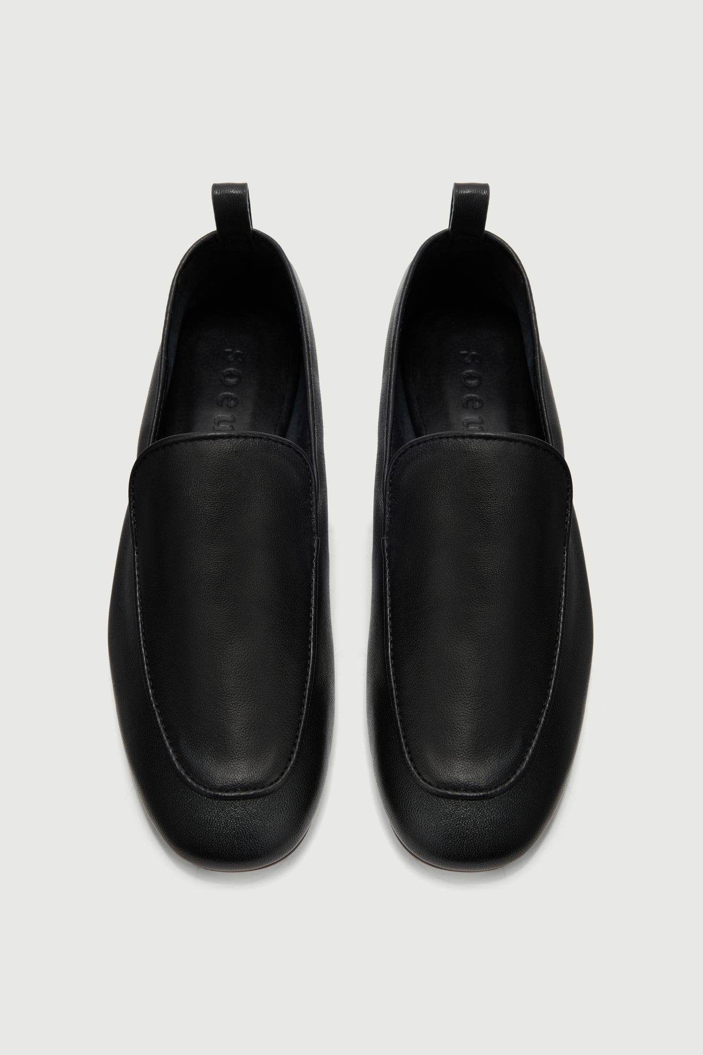 Mocasines Nine - Negro - Cuero - Mujer