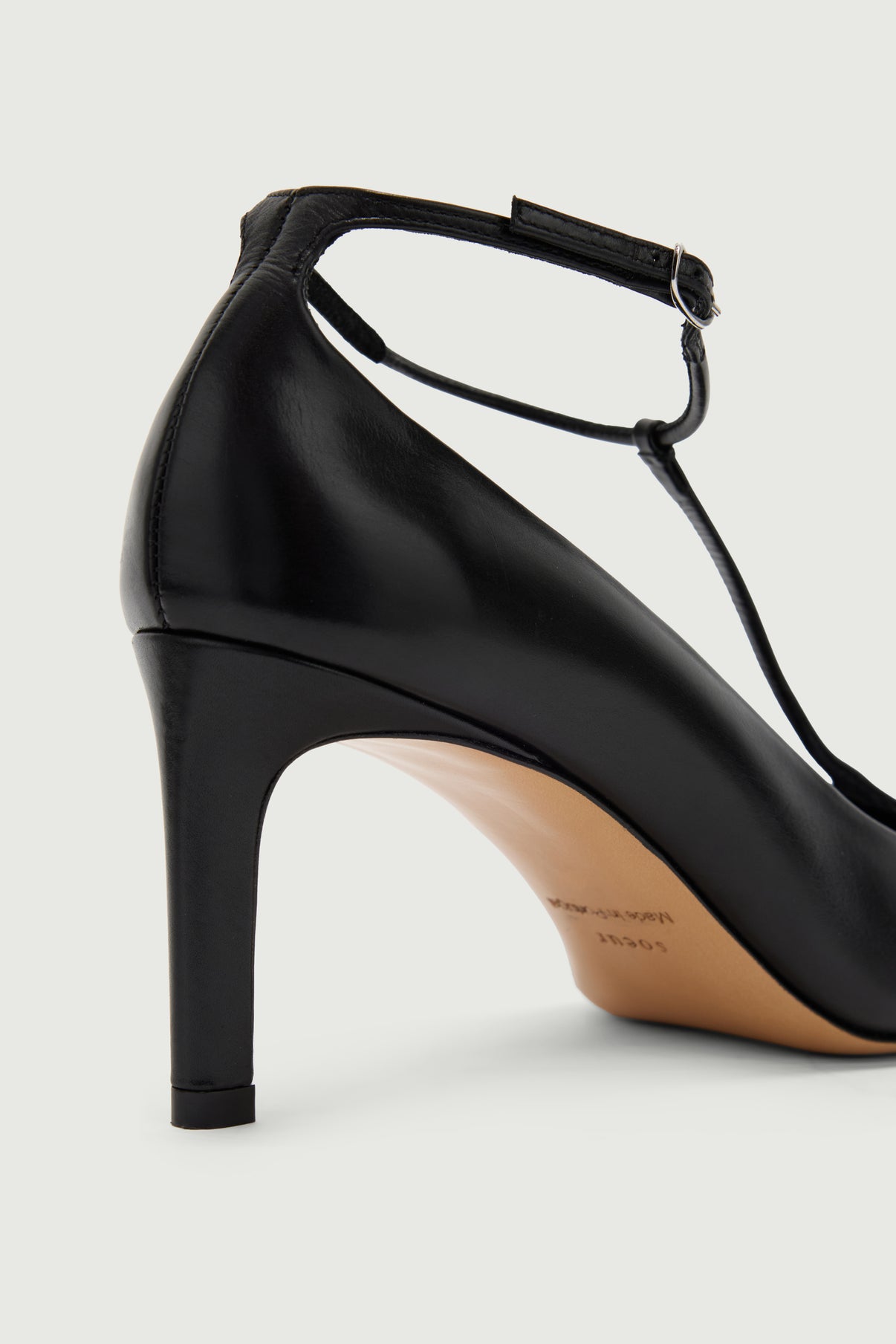 Escarpins Albie - Noir - Cuir - Femme vue 4