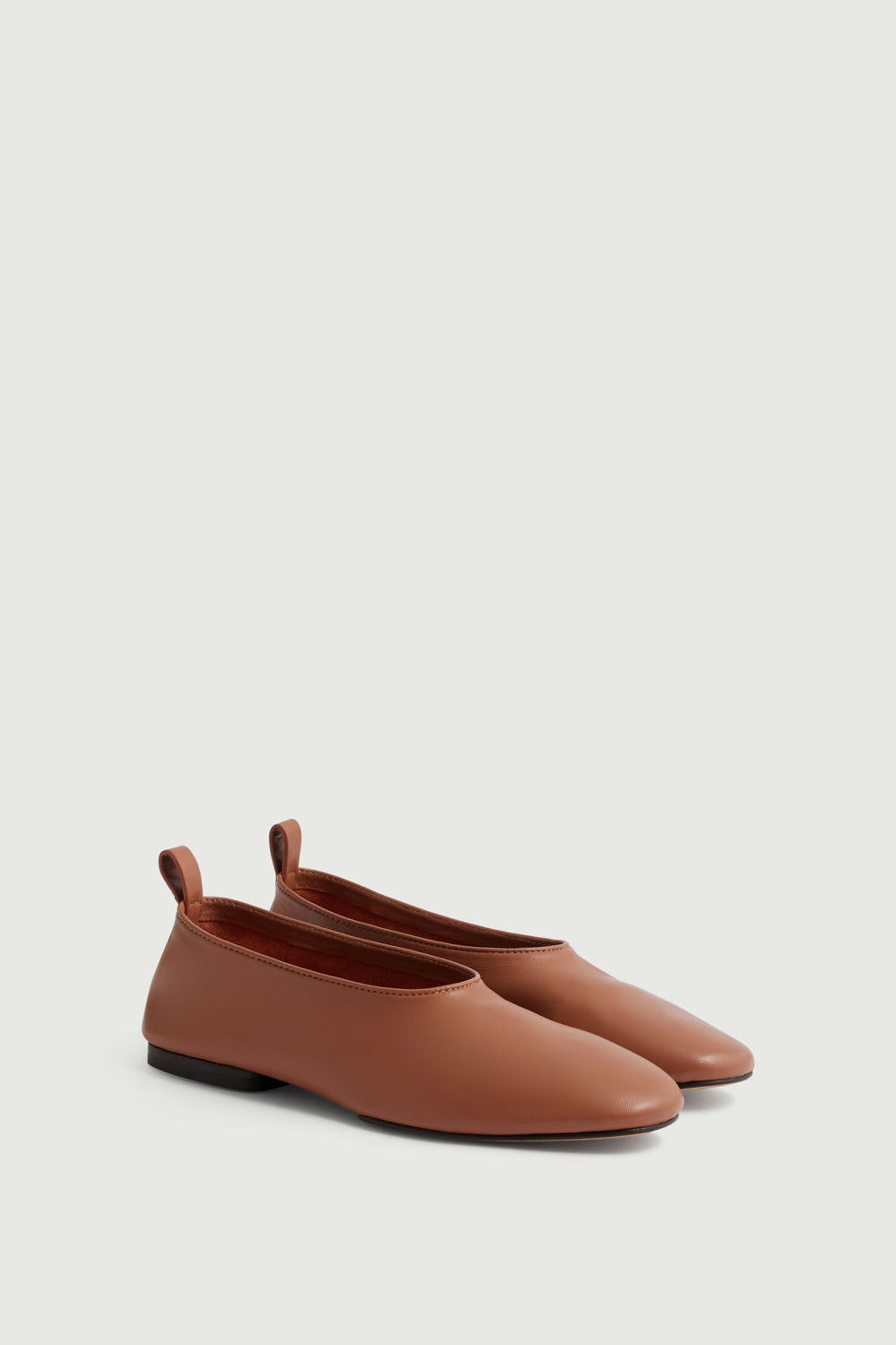 Ballerines Bala - Rose Blush - Cuir - Femme vue 3