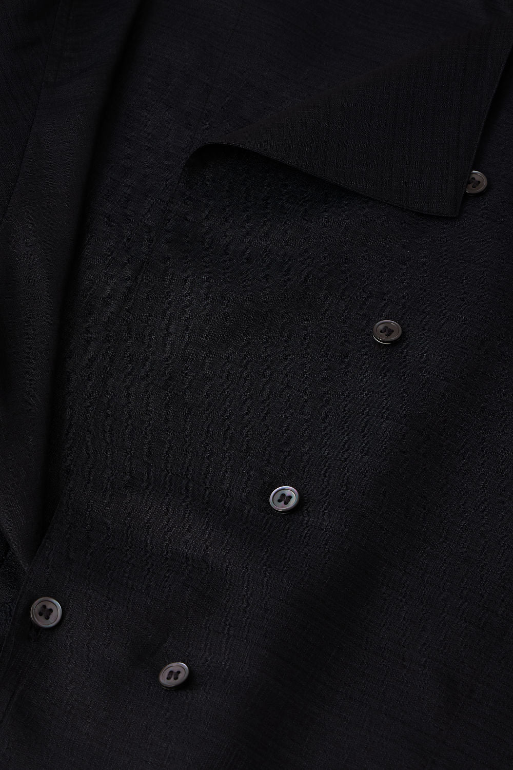 Blouse Hampton - Noir - Soie - Femme vue 6