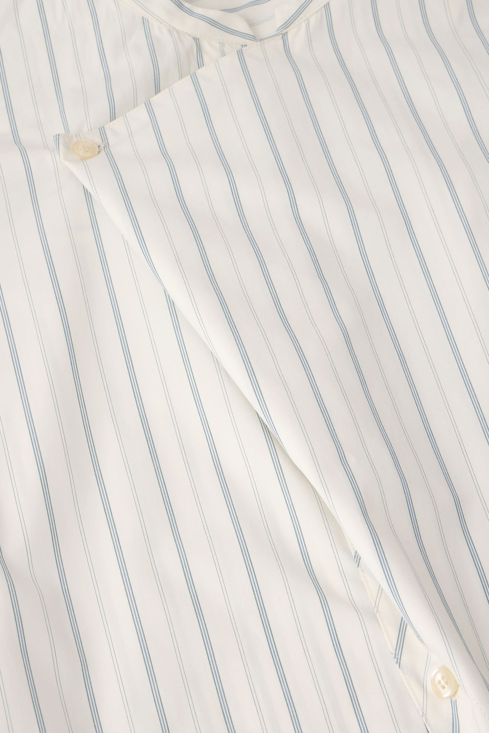 Blouse Ixia - Écru/Bleu - Coton - Femme vue 7
