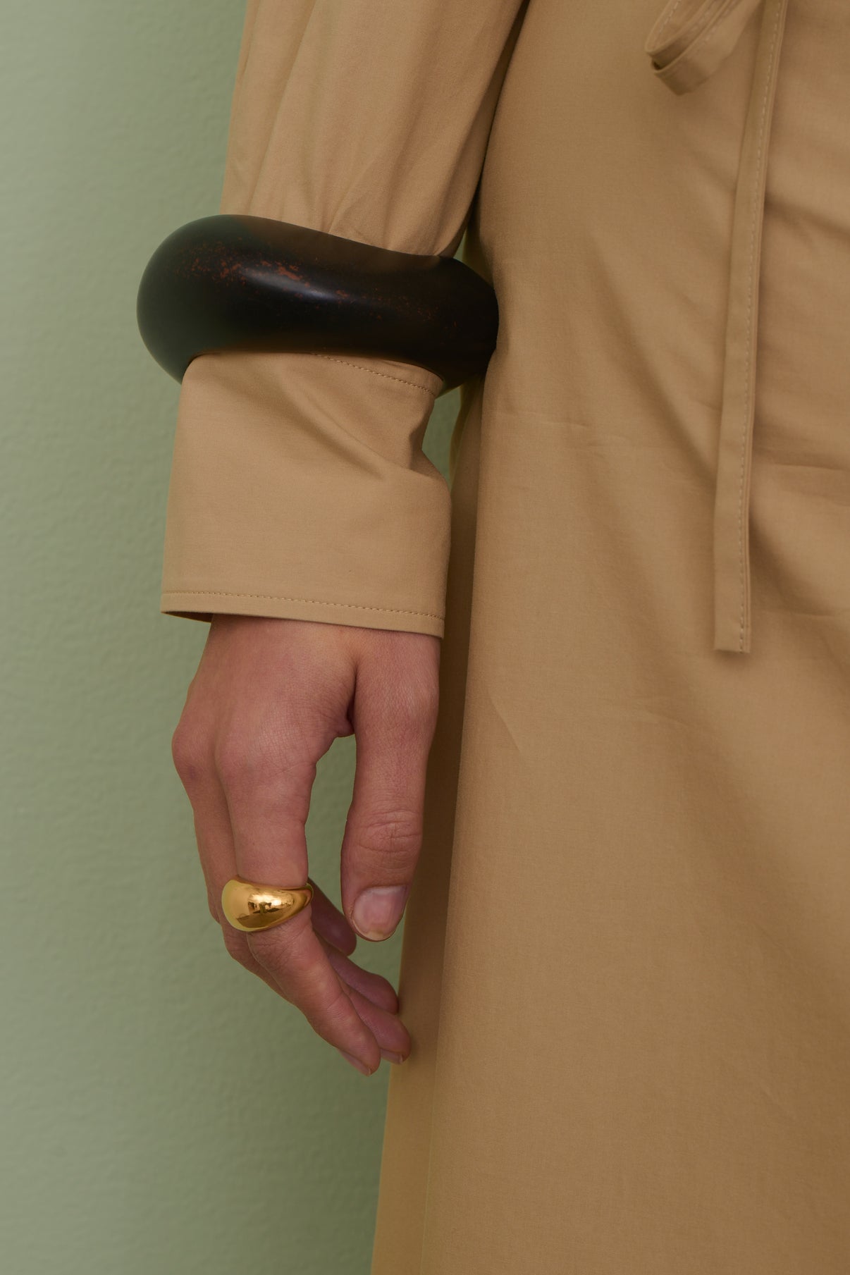 Anillo Zelie - Dorado - Mujer vue 3