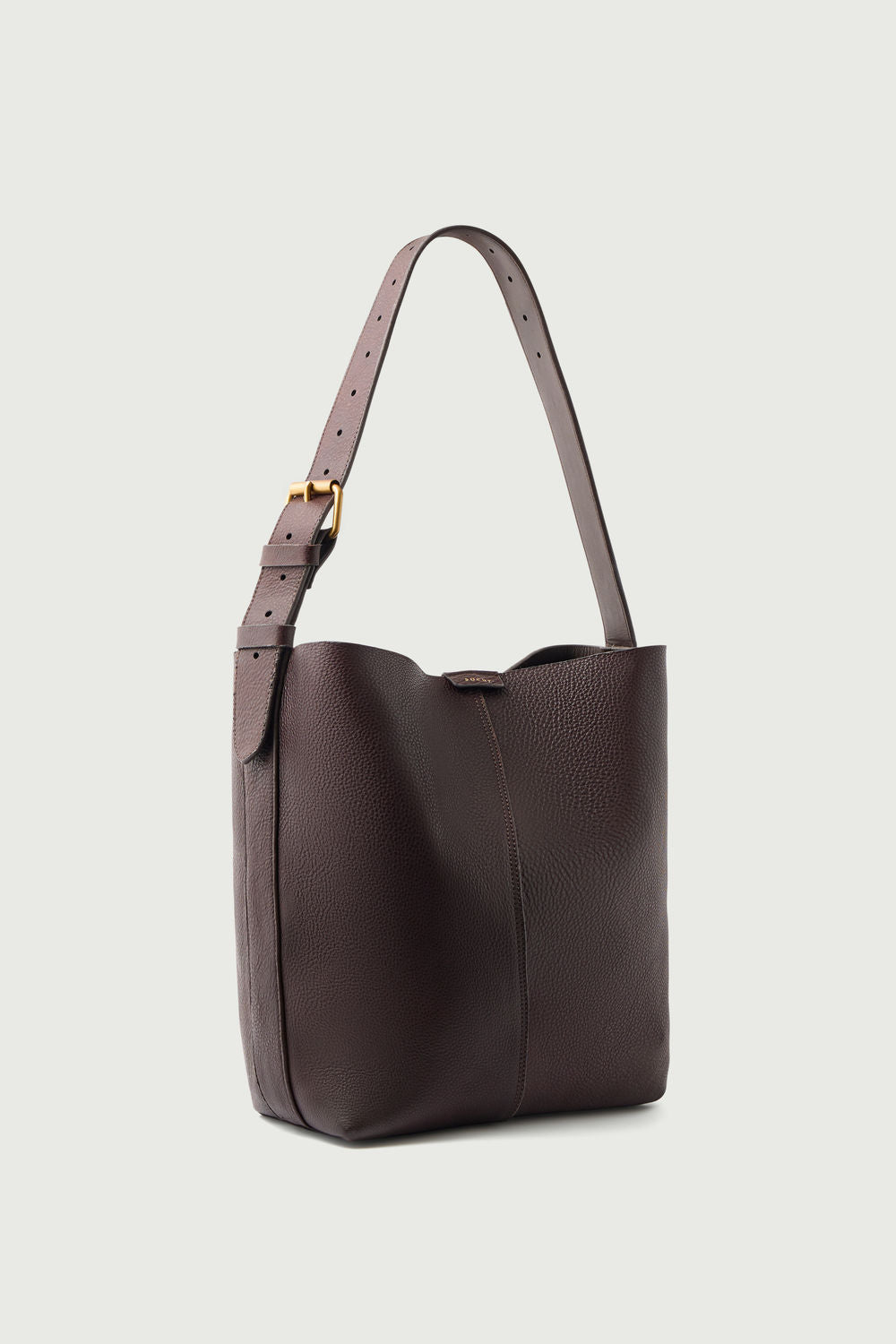 Sac Saudade - Marron Foncé - Cuir - Femme vue 2