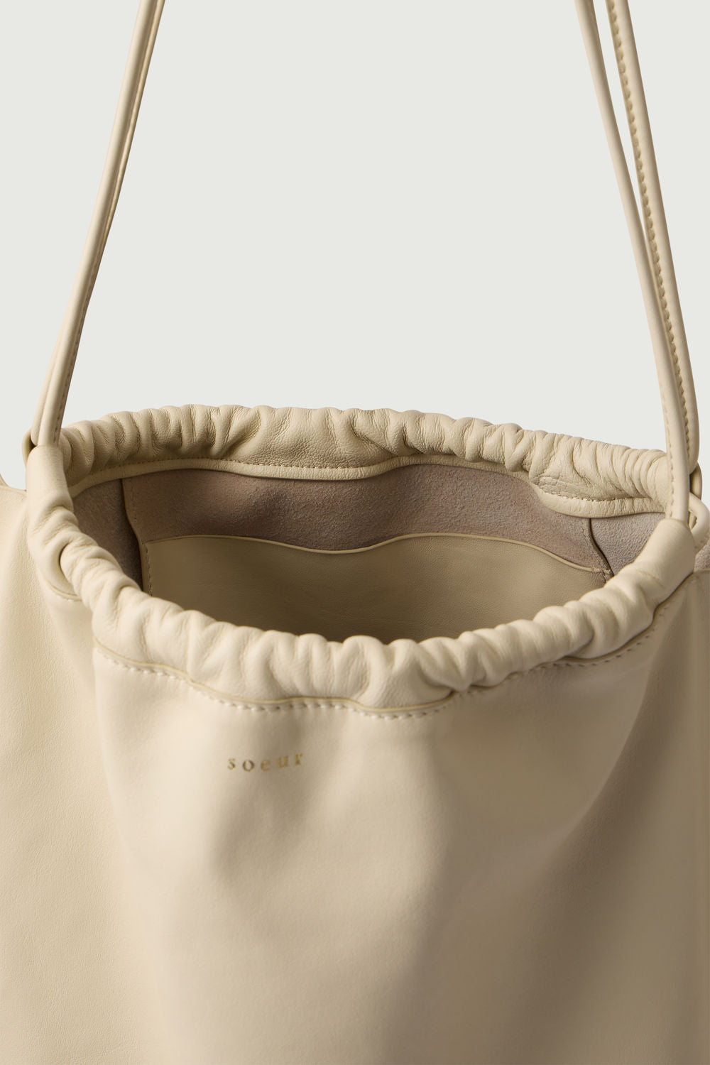 Sac Sia - Ivoire - Cuir - Femme