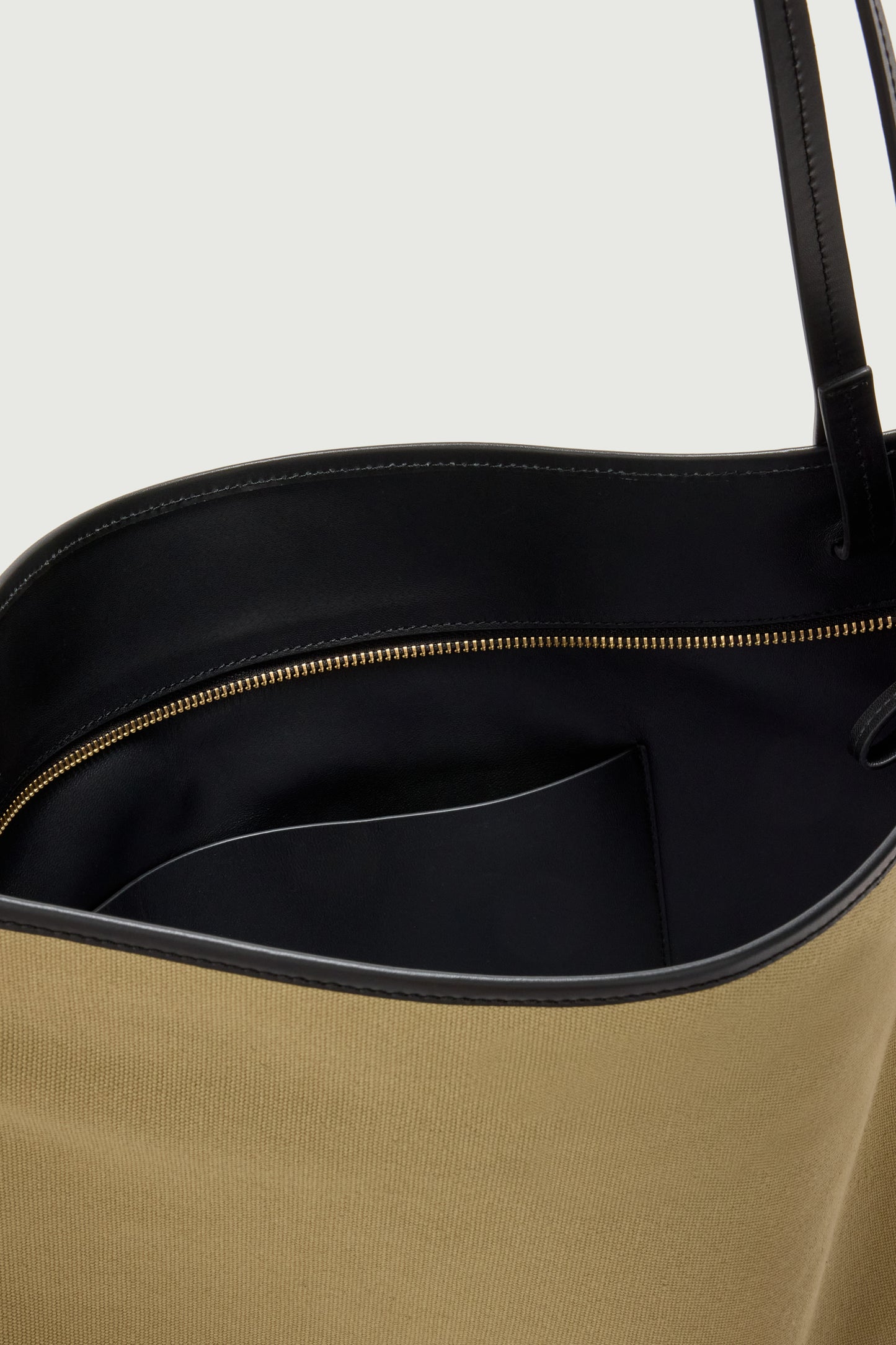 Cabas Darla - Beige/Noir - Coton - Femme